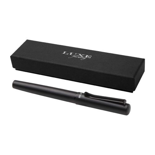 LUCETTA -Stylo plume en aluminium recyclé (encre noire)