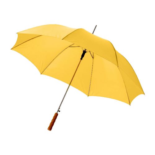 LISA - Parapluie 23" à ouverture automatique avec poignée en bois 