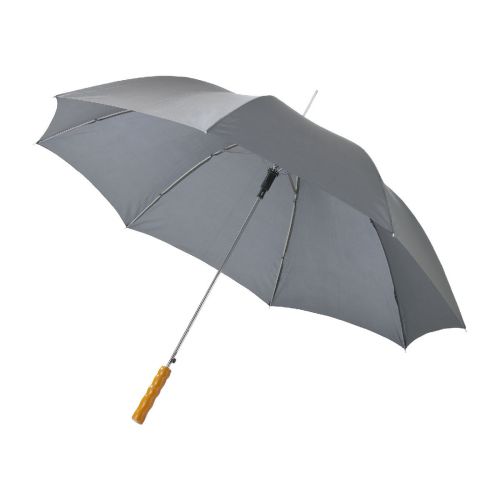 LISA - Parapluie 23" à ouverture automatique avec poignée en bois 