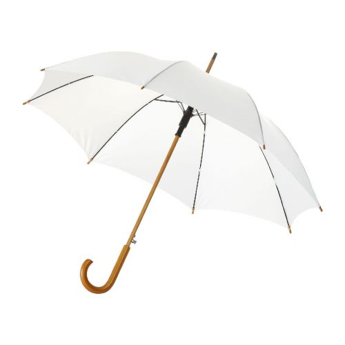 KYLE - Parapluie 23" à ouverture automatique, poignée et mât en bois