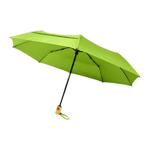 BO - Parapluie en RPET pliable 21" à ouverture/fermeture automatique 