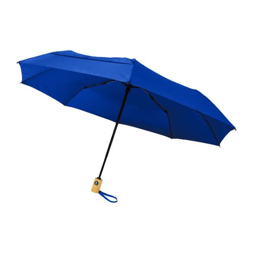 BO - Parapluie en RPET pliable 21" à ouverture/fermeture automatique 