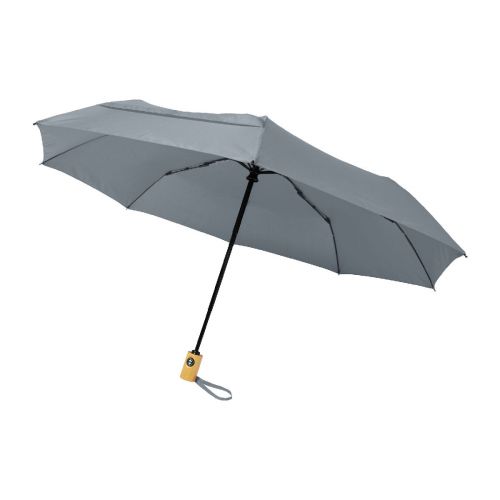 BO - Parapluie en RPET pliable 21" à ouverture/fermeture automatique 