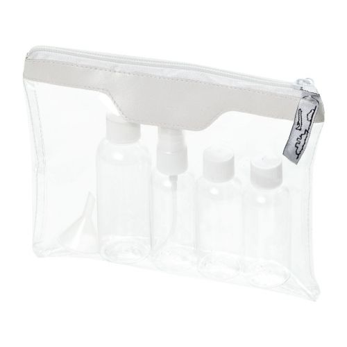TRAVELER -Trousse de toilette approuvée par les compagnies aériennes 