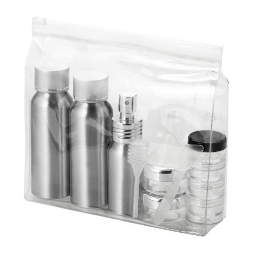 TRAVELER -Trousse de toilette approuvée par les compagnies aériennes 