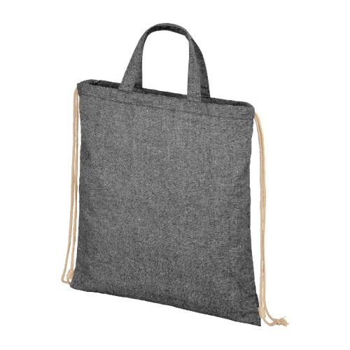 PHEEBS - Sac à dos recyclé 210 g/m²  avec cordon de serrage 6L