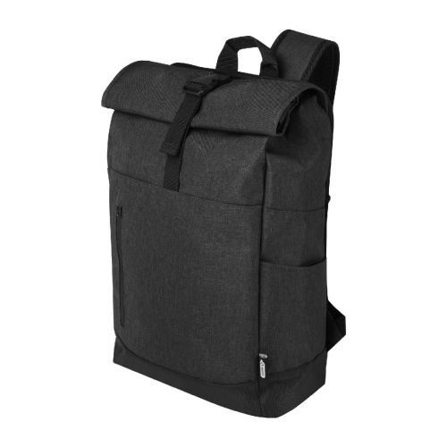LIBRA - Sac à dos  recyclé GRS avec rabat enroulable pour ordinateur portable de 15,6" 12L