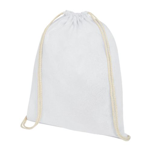 OREGON - Sac à dos  en coton de 140 g/m² avec cordon de serrage 5L
