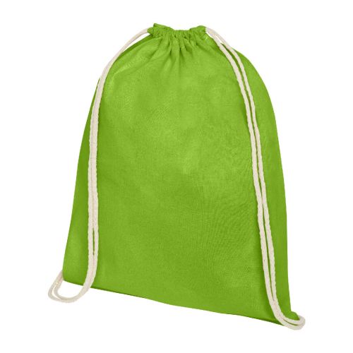 OREGON - Sac à dos  en coton de 140 g/m² avec cordon de serrage 5L