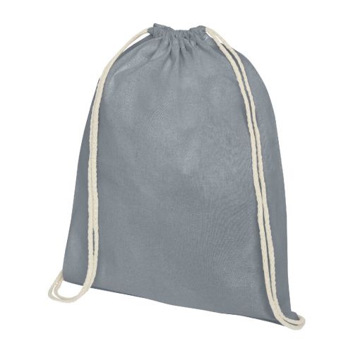 OREGON - Sac à dos  en coton de 140 g/m² avec cordon de serrage 5L