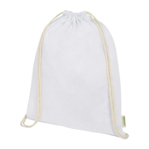 ORISSA - Sac à dos avec cordon en coton organique  140 g/m² 5L