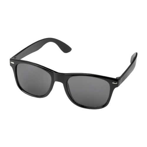 SUN RAY - Lunettes de soleil polarisées miroir Hiru en rPET/bois dans coffret cadeau
