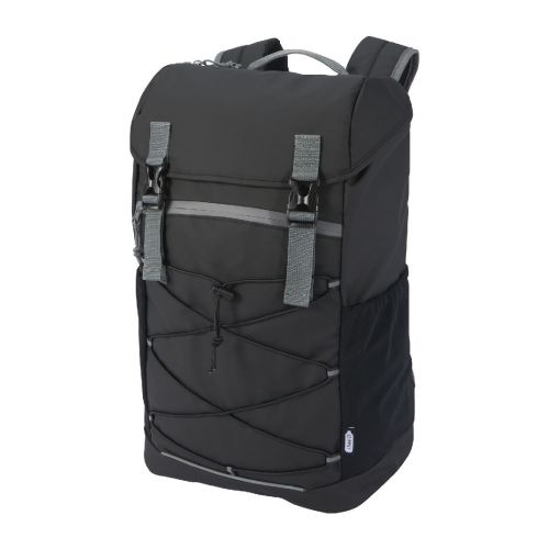 AQUA -Sac à dos  pour ordinateur portable 15,6 pouces recyclé certifié GRS et résistant à l'eau.23 L