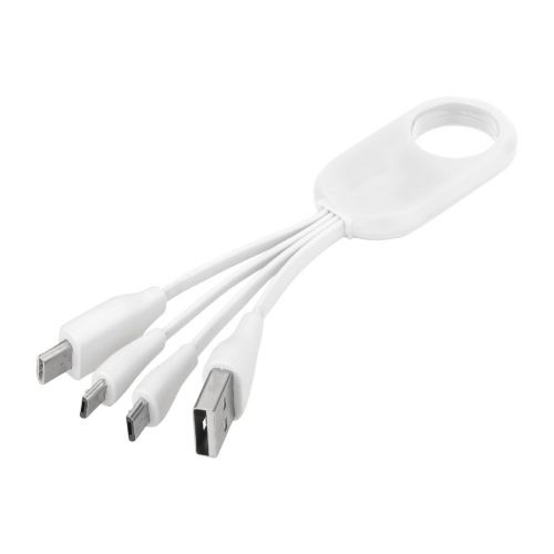 TROUP -Câble USB multi ports type C 4 en 1 