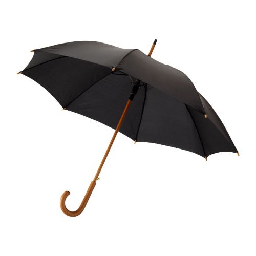 KYLE - Parapluie 23" à ouverture automatique, poignée et mât en bois