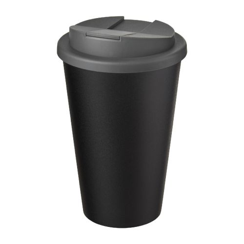 AMERICANO® - Gobelet  Eco recyclé de 350ml avec couvercle anti-déversement
