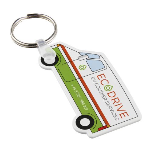 TAIT -Porte-clés recyclé en forme de minibus