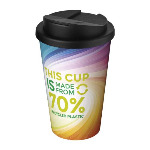 BRITE-AMERICANO® - Sac à dos  Aqua pour ordinateur portable 15,6 pouces recyclé certifié GRS et résistant à l'eau23 L