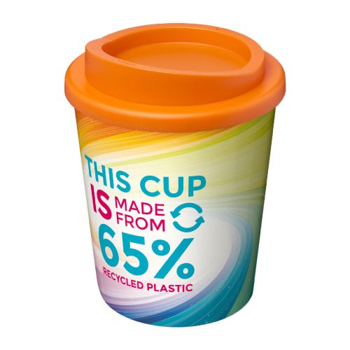 ESPRESSO - Bouteille de sport Baseline de 500 ml recyclée avec couvercle rabattable