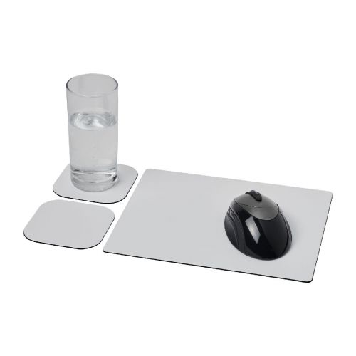 BRITEDESK 3 -Ensemble de tapis de souris et de dessous de verre Brite-Mat® 3