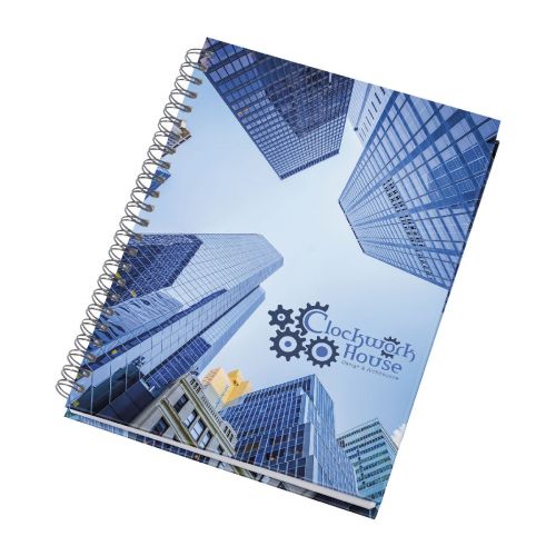 - Carnet Wire-o A5 avec couverture rigide