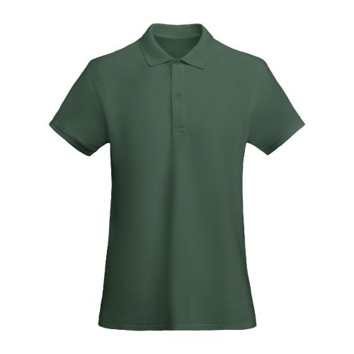 PRINCE - Polo  en coton organique à manches courtes pour femme