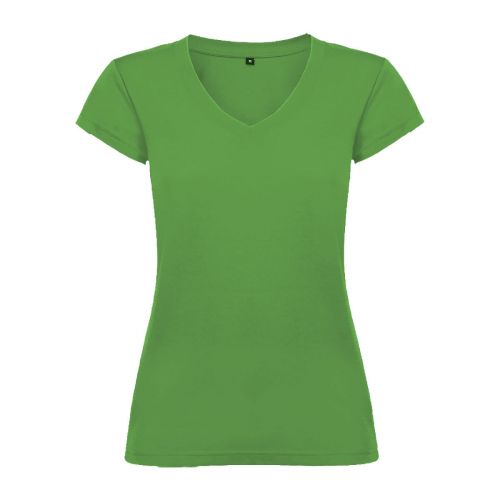 VICTORIA - T-shirt  à col en V et manches courtes pour femme