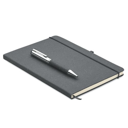 ELEGANOTE - Carnet en cuir recyclé et stylo