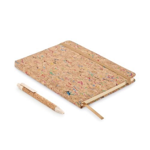 CORNOTA - Cahier a5 en liège de couleur