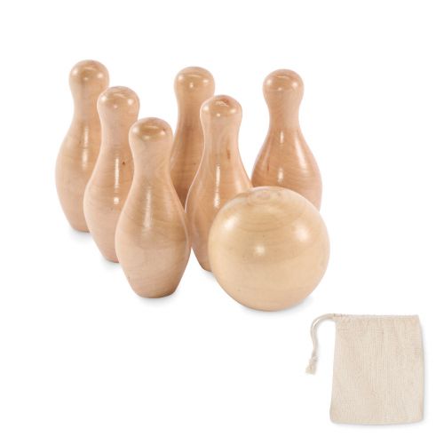 BOLITO - Mini jeu de quilles en pin