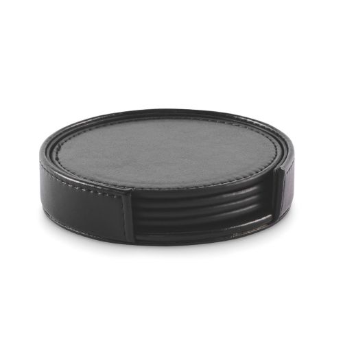 POSA SET - Lot de 4 sous-verres en pu