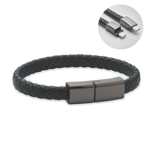 FAULETI CHARGE - Câble bracelet tressé type c