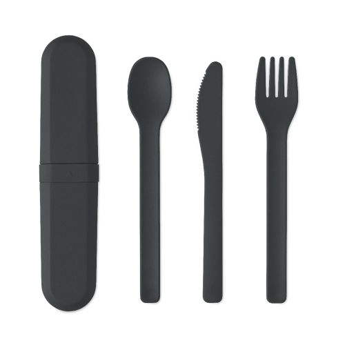BITEFUL - Set de couverts et étui en pla