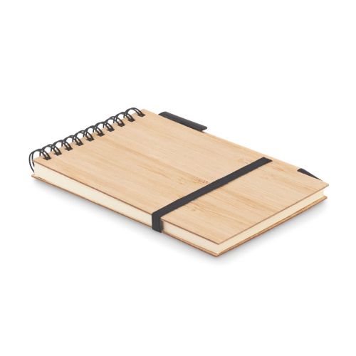 SONORABAM - Set de bloc-notes a6 en bambou