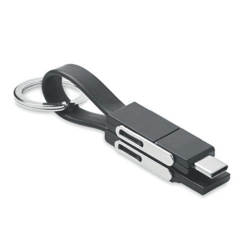 KEY C - Porte-clés avec câble 4 en 1