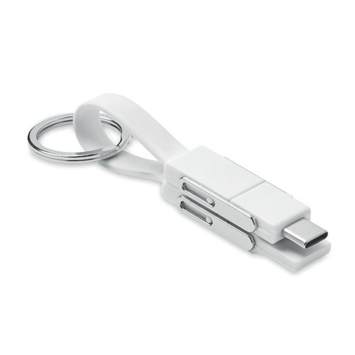 KEY C - Porte-clés avec câble 4 en 1