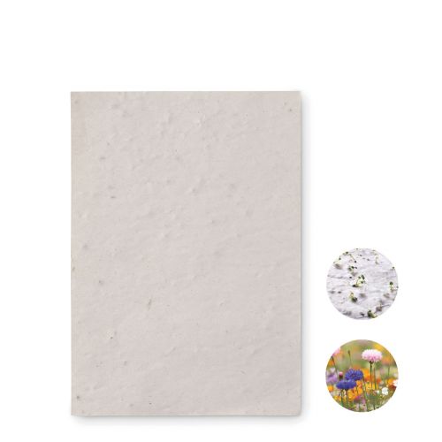 ASIDO - Papier a6 graines de fleurs