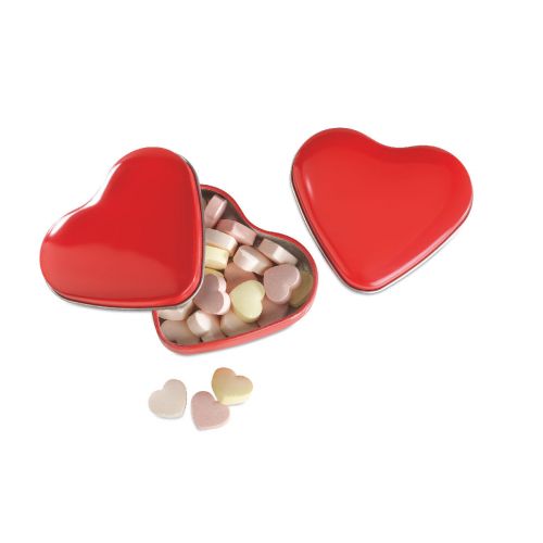 LOVEMINT - Boîte coeur avec bonbons