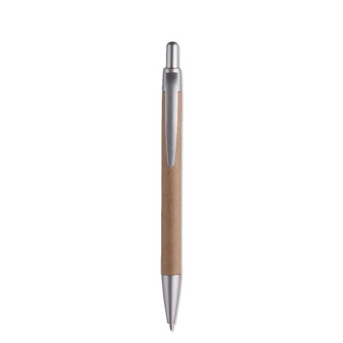 PUSHTON - Stylo bille avec corps en cart