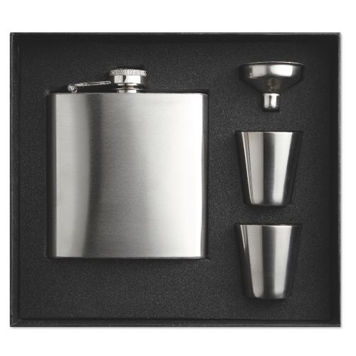 SLIMMY FLASK SET - Flacon de poche avec gobelets
