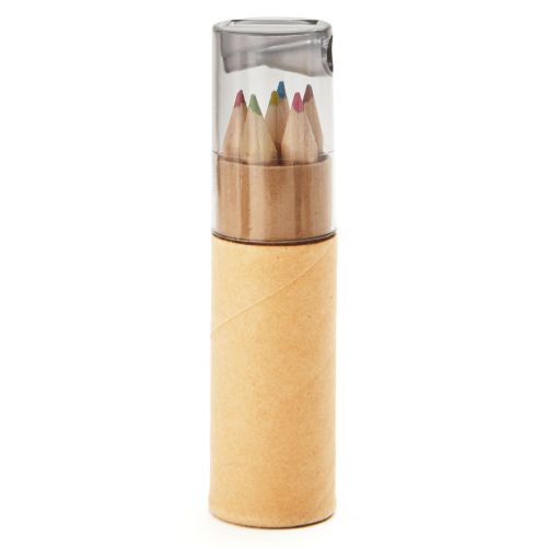 PETIT LAMBUT - Tube de 6 crayons de couleur