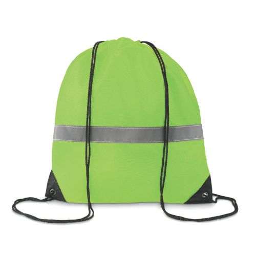 STRIPE - Sac à cordons avec bandes réfl