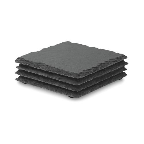 SLATE4 - Sous-verres en ardoise