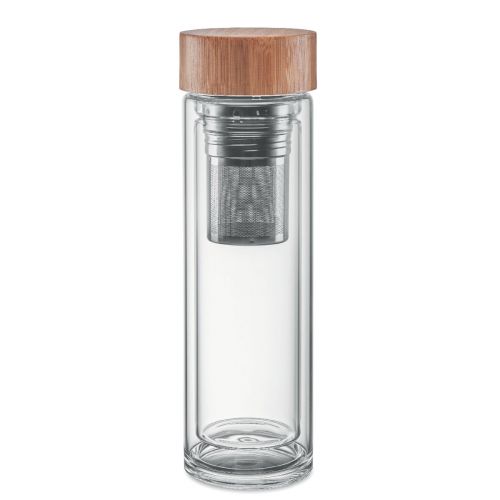 BATUMI GLASS - Gourde double paroi verre 420ml