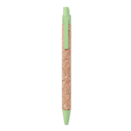 MONTADO - Stylo bille en liège / blé-paille