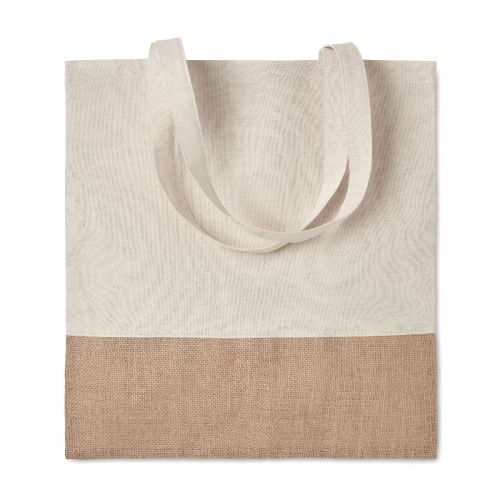 INDIA TOTE - Sac à provisions avec jute.