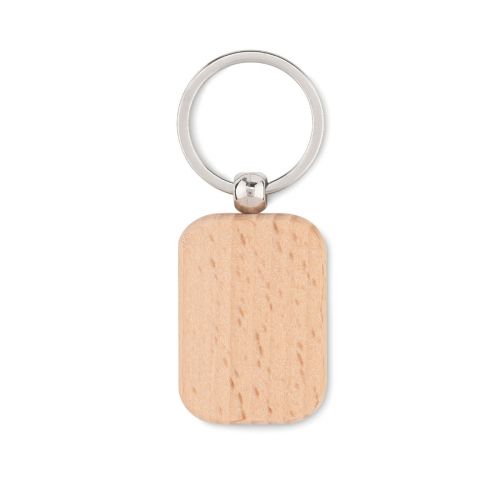 POTY WOOD - Porte-clés rectangulaire bois