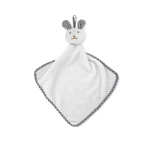 HUG ME - Serviette lapin en peluche
