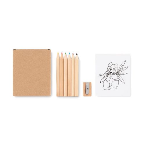 LITTLE VANGOGH - Set de coloriage