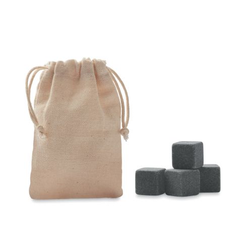 ROCKS - Cube en pierre dans pochette
